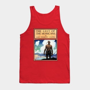 Last of the Mohicans Book Cover Tank Top